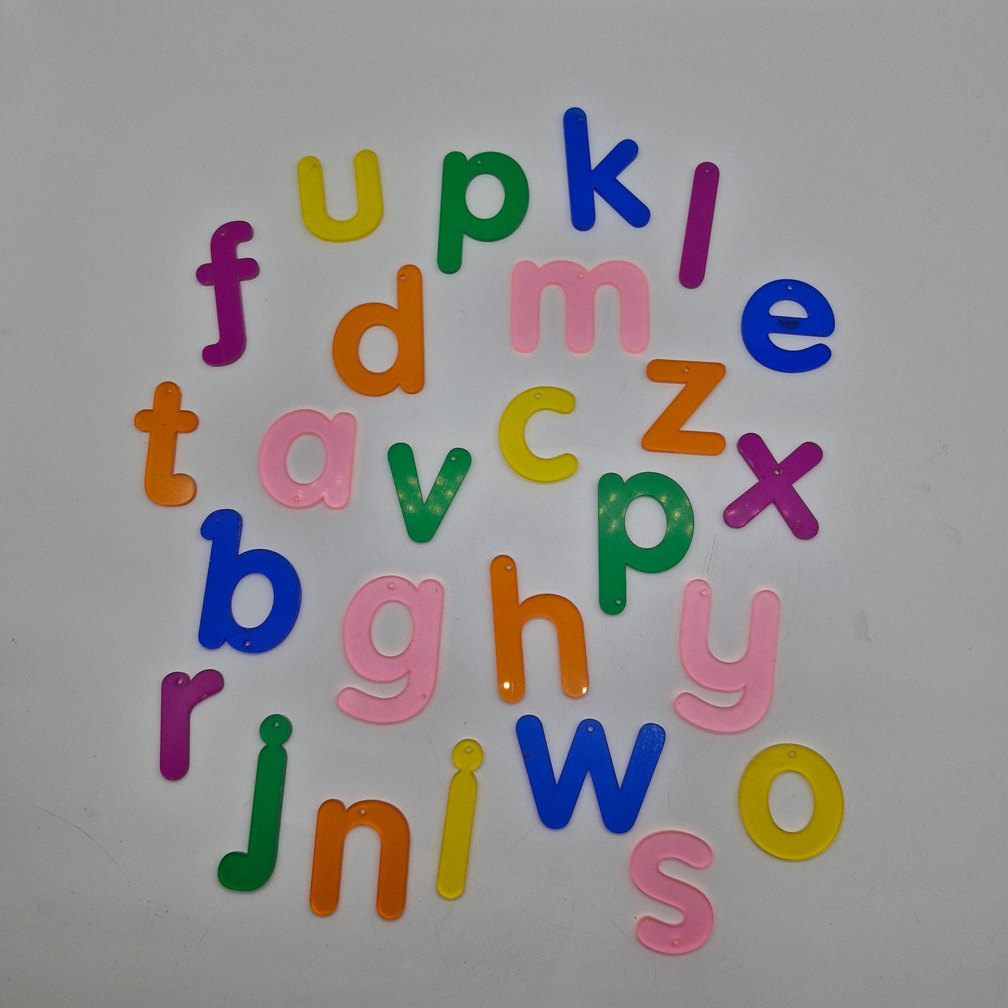 Glitter letters en cijfers