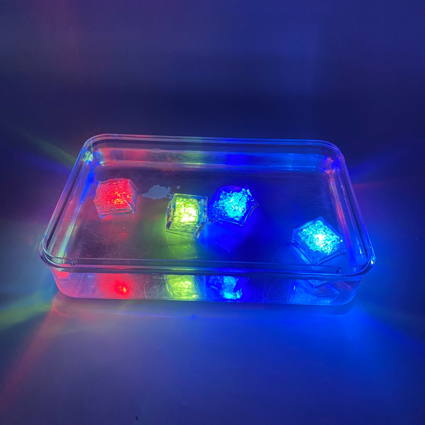 Lichtgevende badblokjes