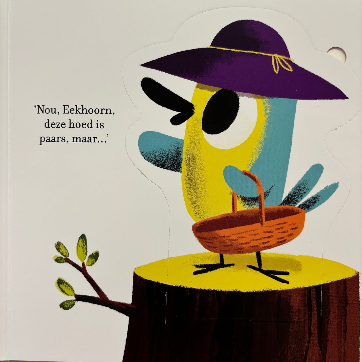 Eekhoorn en vogel Kleuren
