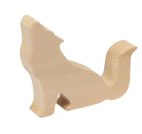 Houten uithak dieren