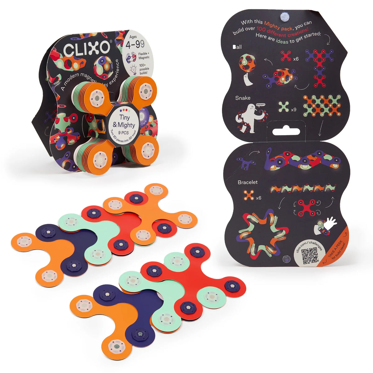 Clixo Tiny & Mighty 9 stuks