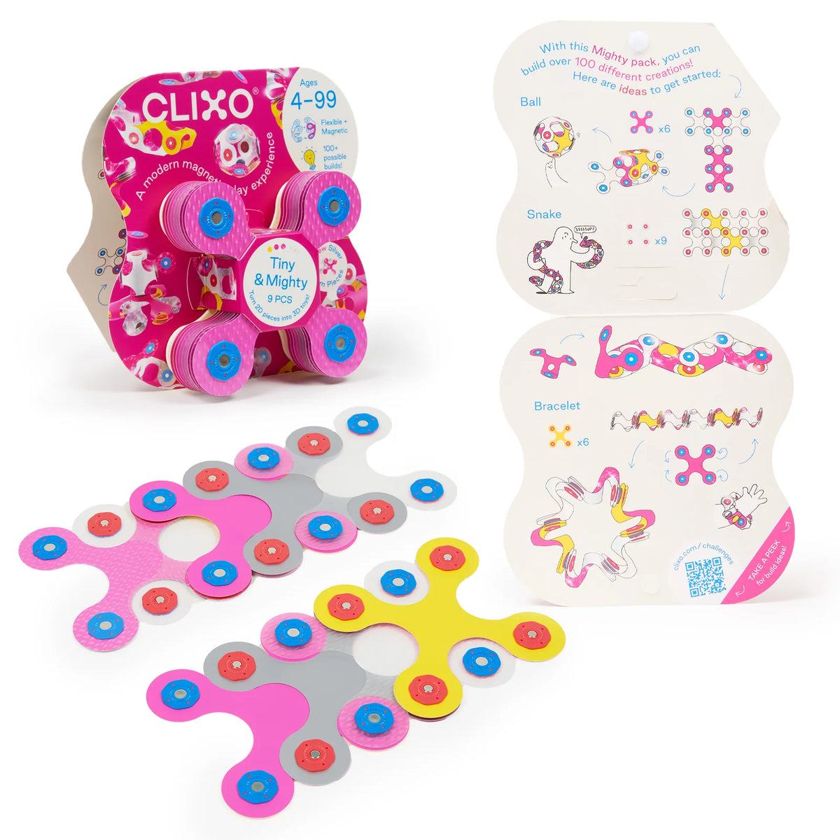 Clixo Tiny & Mighty 9 stuks