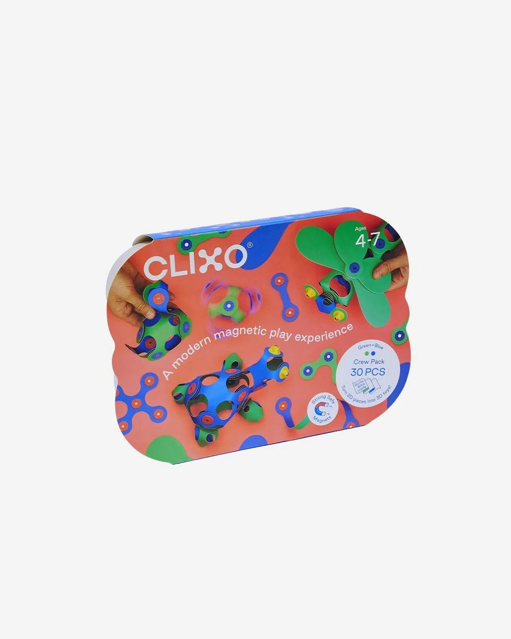Clixo Crew Pack blauw/groen 30 stuks