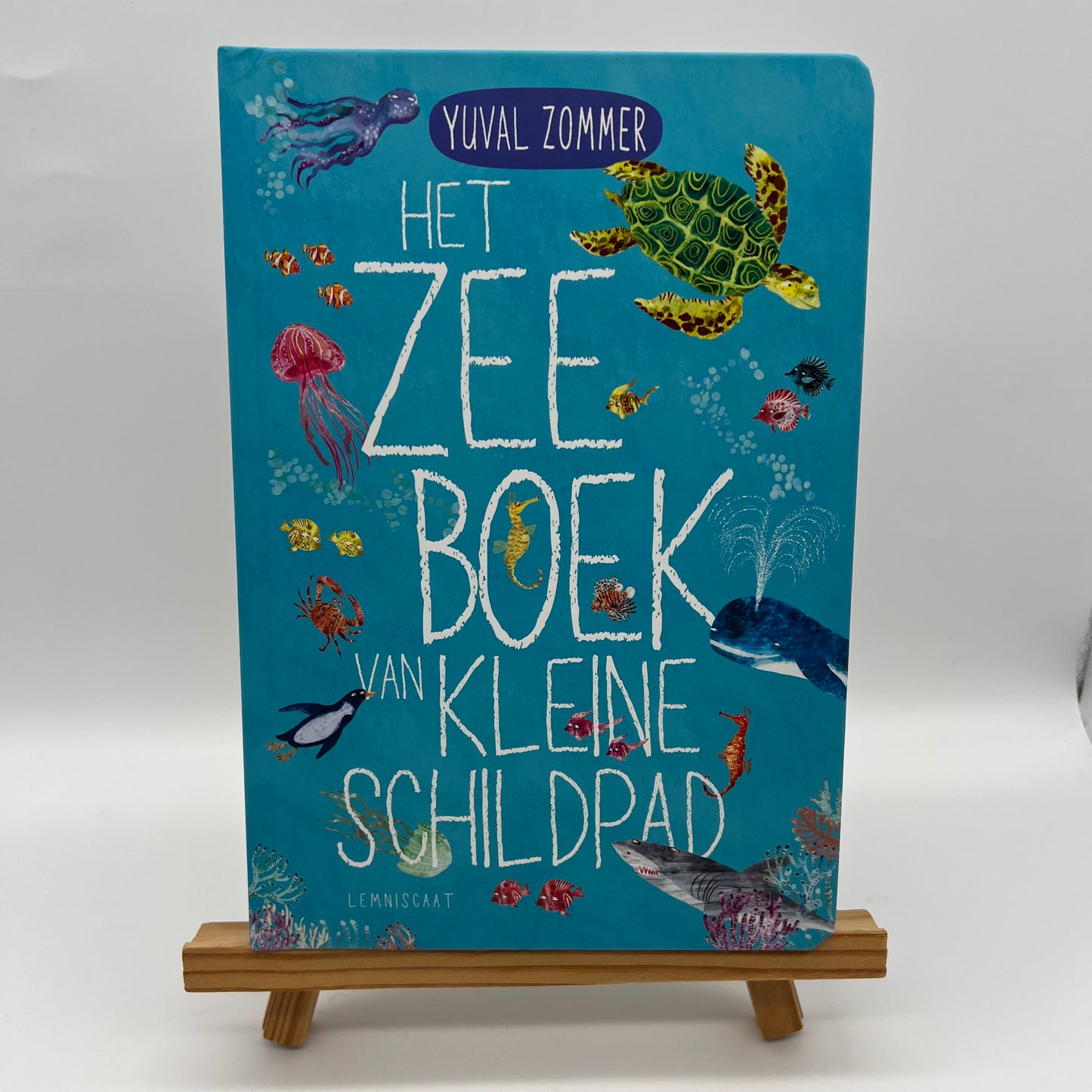 Het zeeboek van kleine schildpad