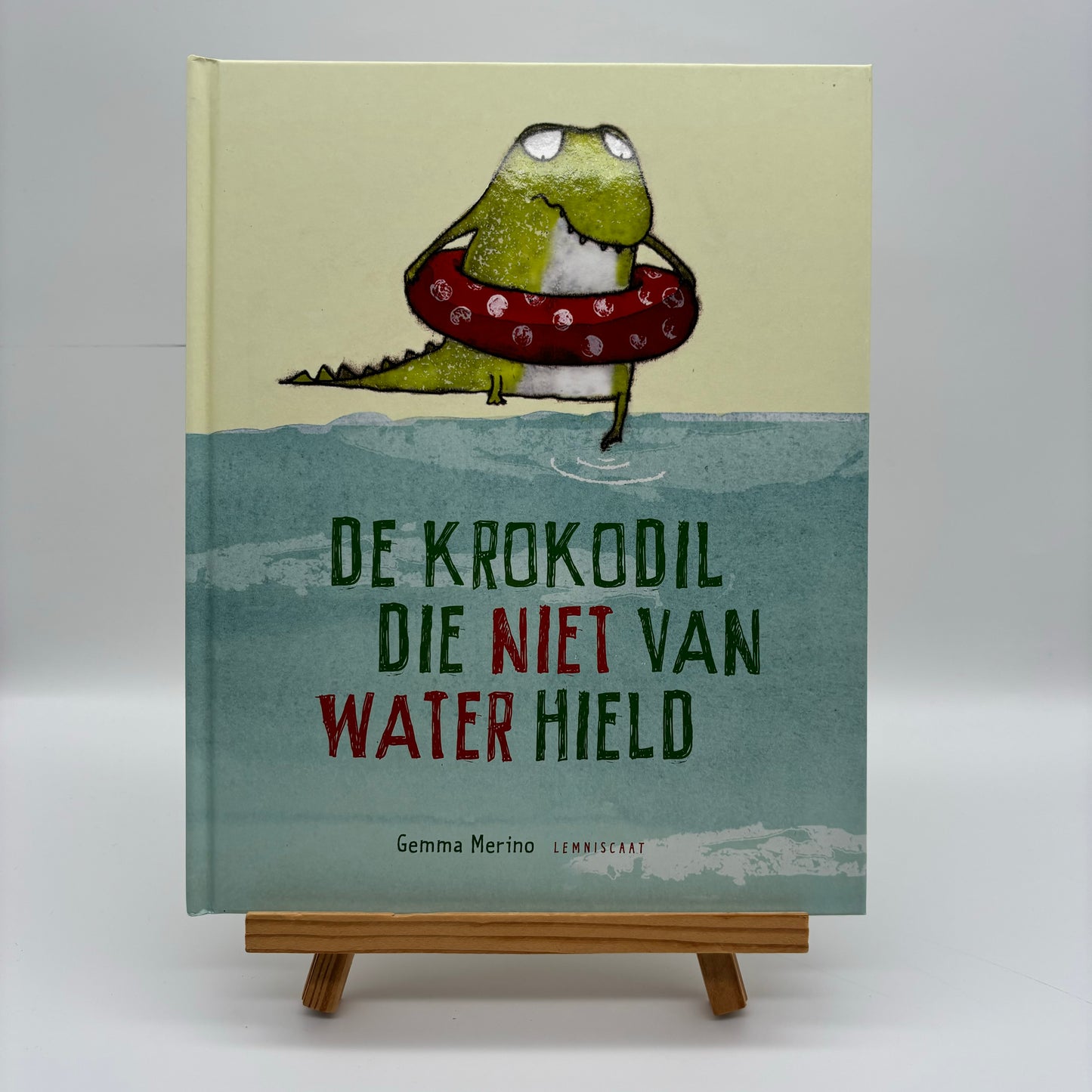 De krokodil die niet van water hield