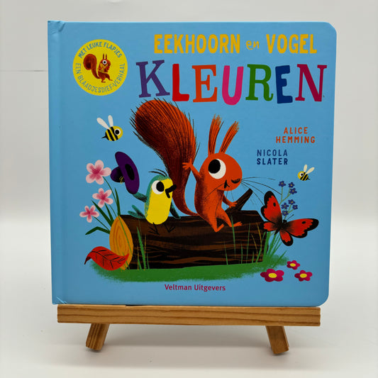 Eekhoorn en vogel KLEUREN