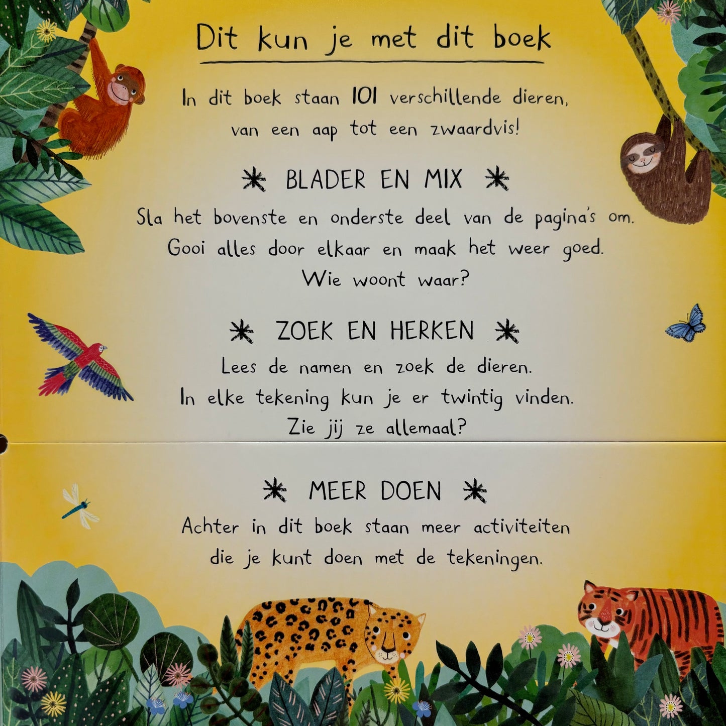 Er zitten 101 dieren in dit boek