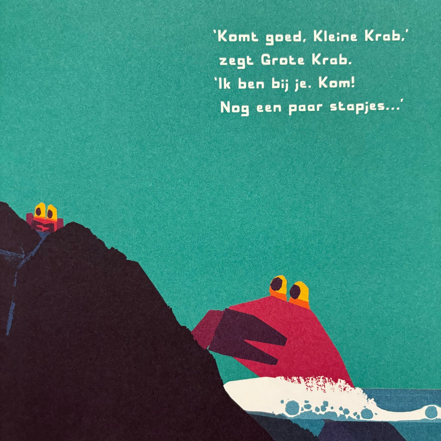 Komt goed, kleine krab