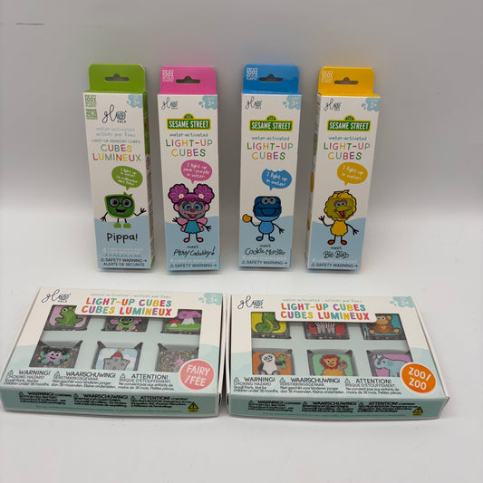 Glo pals cubes