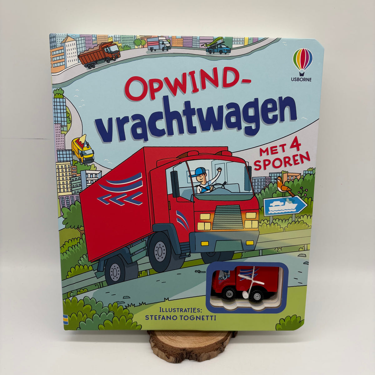 Opwind-vrachtwagen
