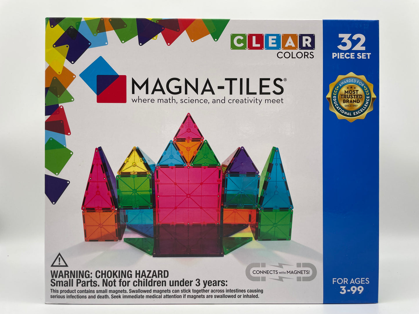 Clear set - Magna-Tiles 32pc