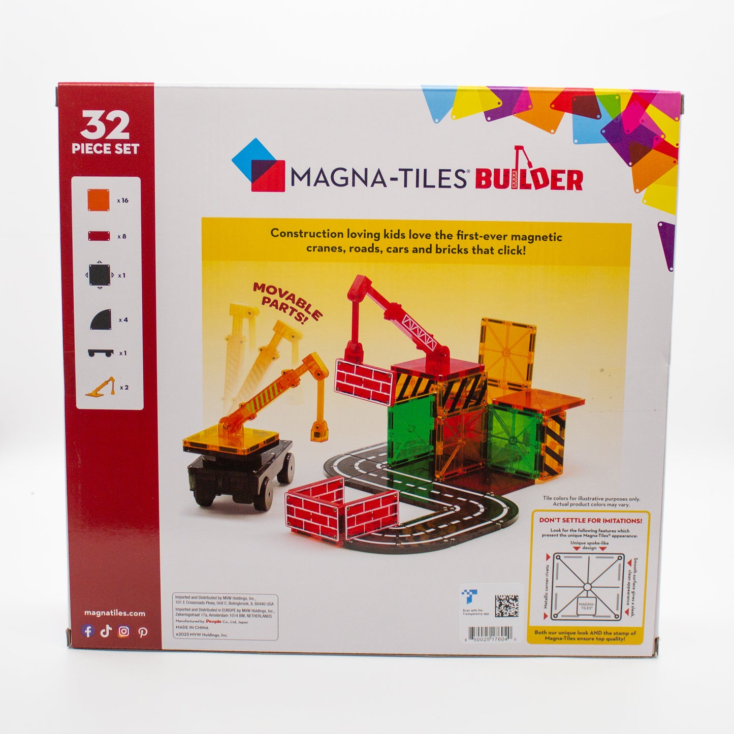 Builder - Magna-Tiles 32pc