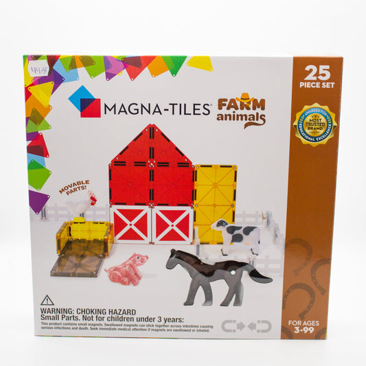 Farm animals - Magna-Tiles 25pc