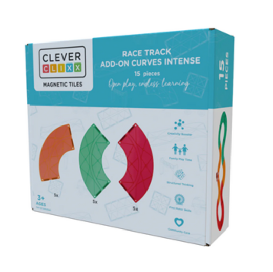 Cleverclixx Race Track Uitbreiding Bochten 15st