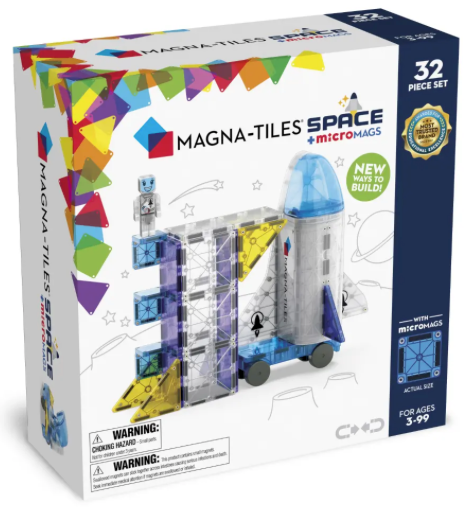 Space Magna-Tiles 32 pc