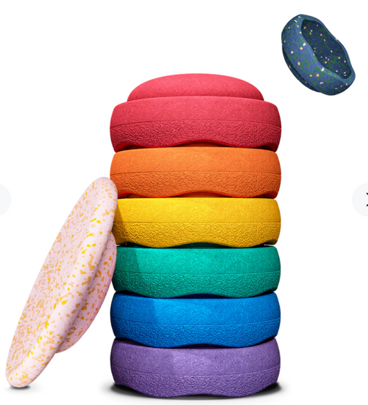 Stapelstein Rainbow set Water Lily