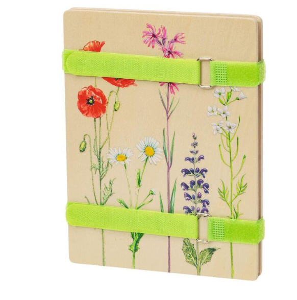 Bloemenpers met zonnepapier Moses