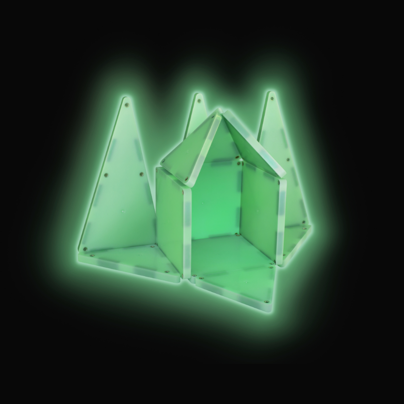 Glow in the dark - Magna-Tiles 16pc