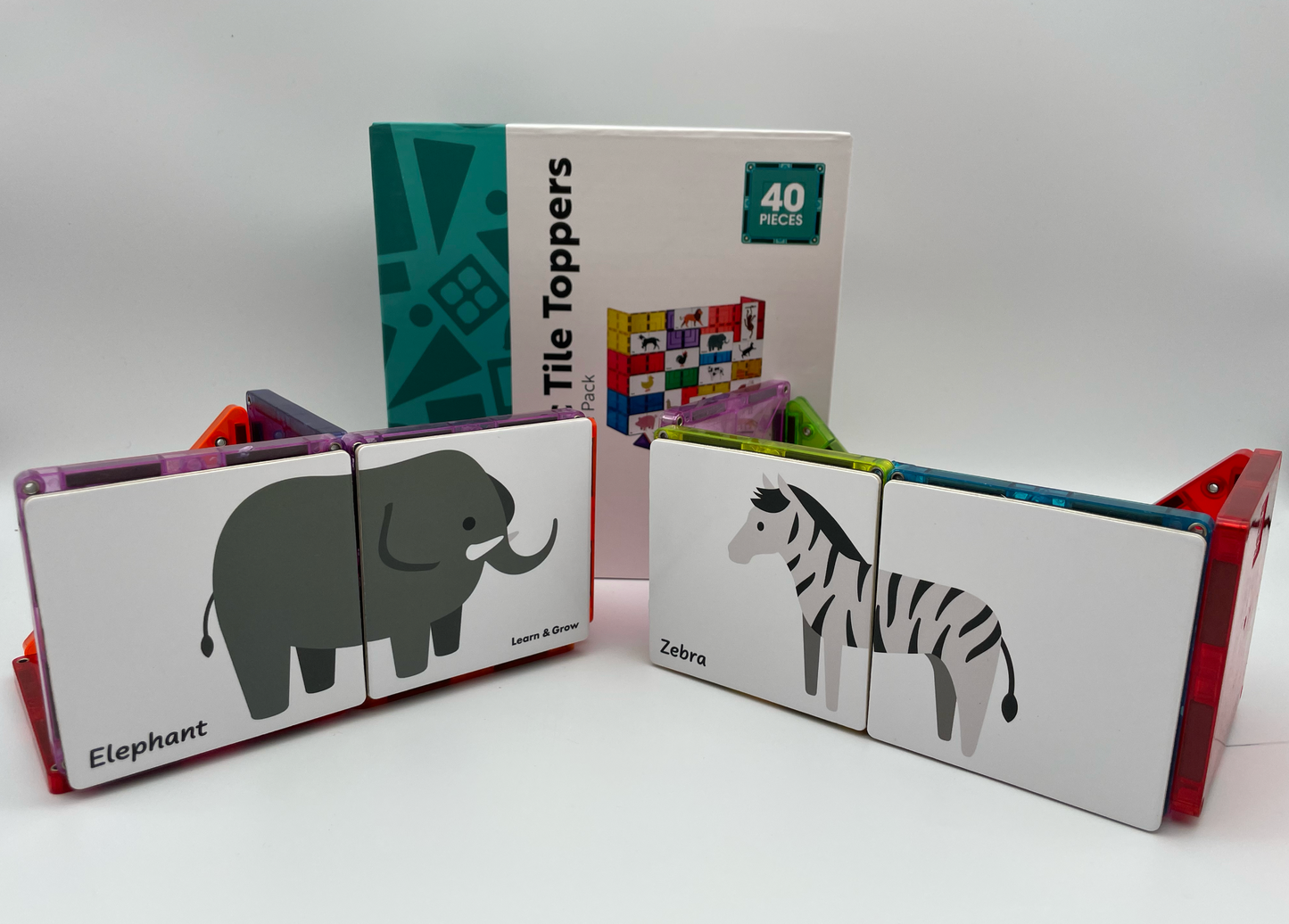 Magnetic Toppers - dieren 40pc