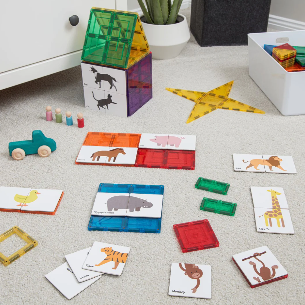 Magnetic Toppers - dieren 40pc