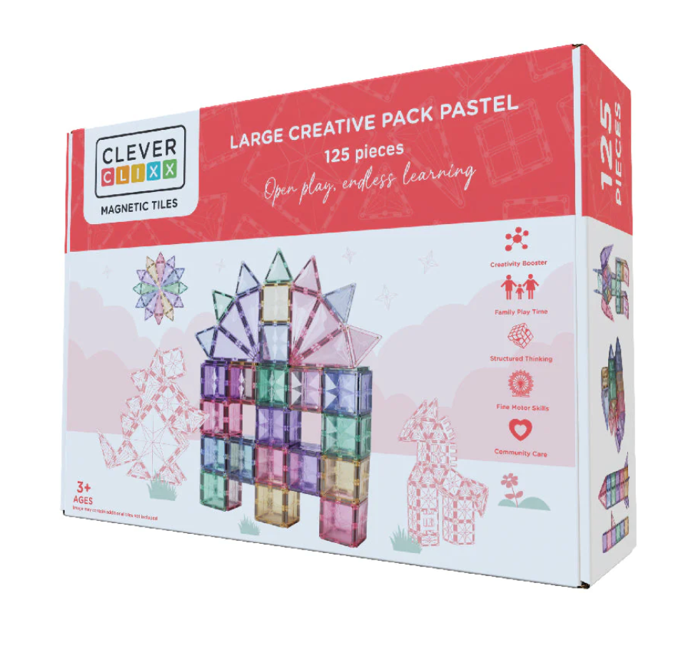 Creative Pack Pastel - Cleverclixx 125pc