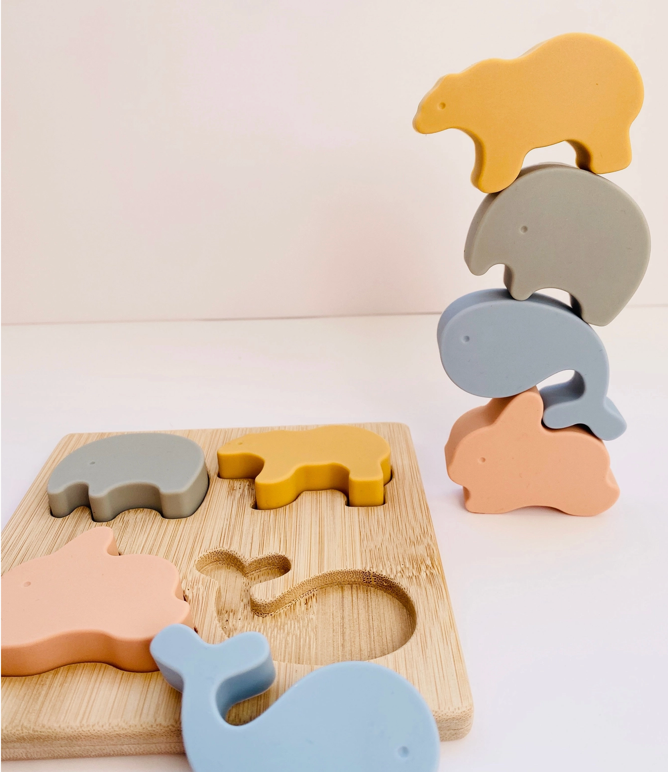 Puzzel Silicone Dieren