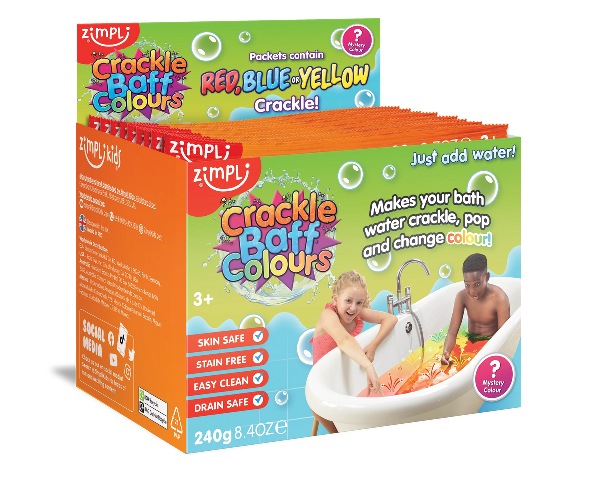 Zimpli Crackle Baff Colours