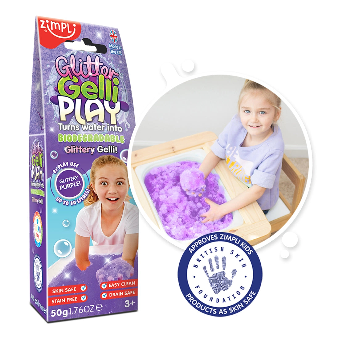 Zimpli Glitter Gelli Play
