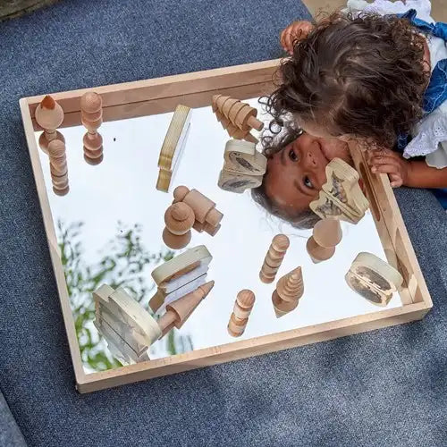 Spiegel speeltray groot