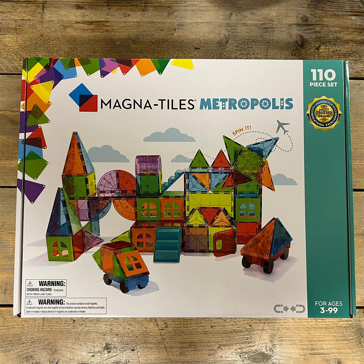 Metropolis - Magna-Tiles 110pc