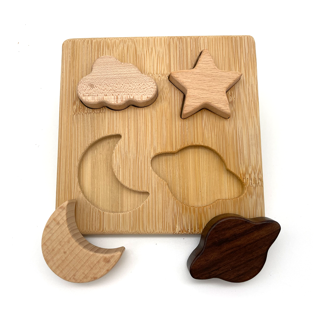 Puzzel Hout Ruimte